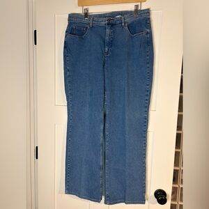 Talbots Women's Straight Leg Blue stretch jeans